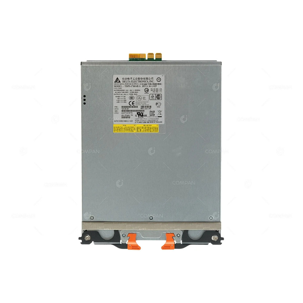 48564-00 NETAPP 1755W AC SWITCHING POWER SUPPLY FOR DE6600 STORAGE 44128-26, TDPS-1760AB,