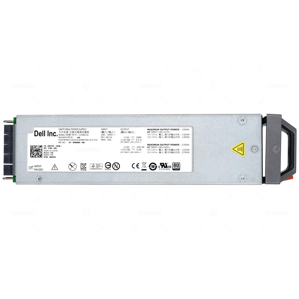 W31V2 DELL POWER SUPPLY SWITCHING 1350W 2700W FOR DELL POWEREDGE M1000E