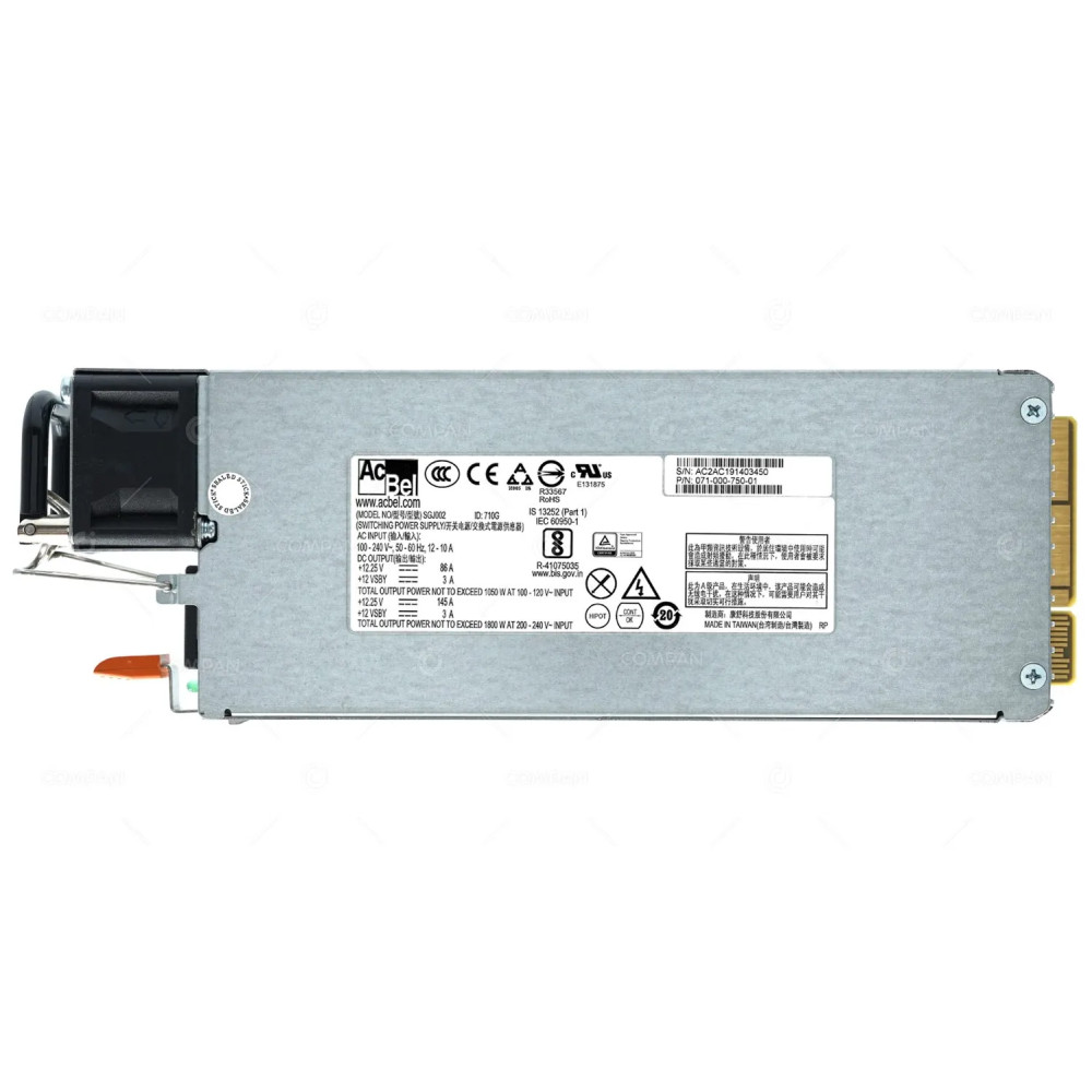 071-000-750-01 EMC POWER SUPPLY 1800W FOR UNITY XT 480  XT 680F -