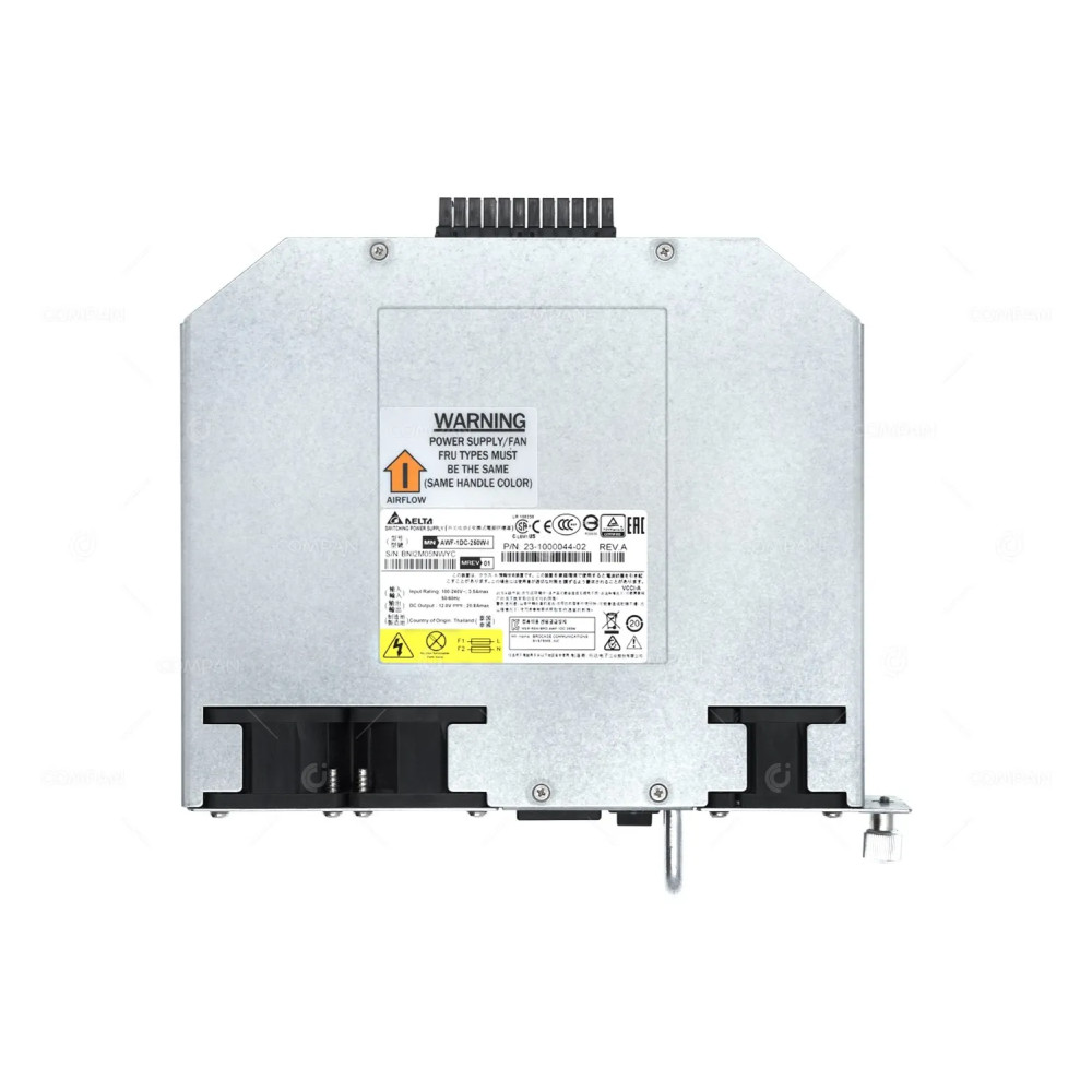 23-1000044-02 BROCADE 250W PORT SIDE EXHAUST POWER SUPPLY FOR G620 AWF-1DC-250W-I