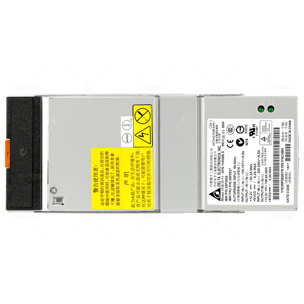 35P2627 IBM POWER SUPPLY 1300W FOR XSERIES 366 35P2626, DPS-1300BB