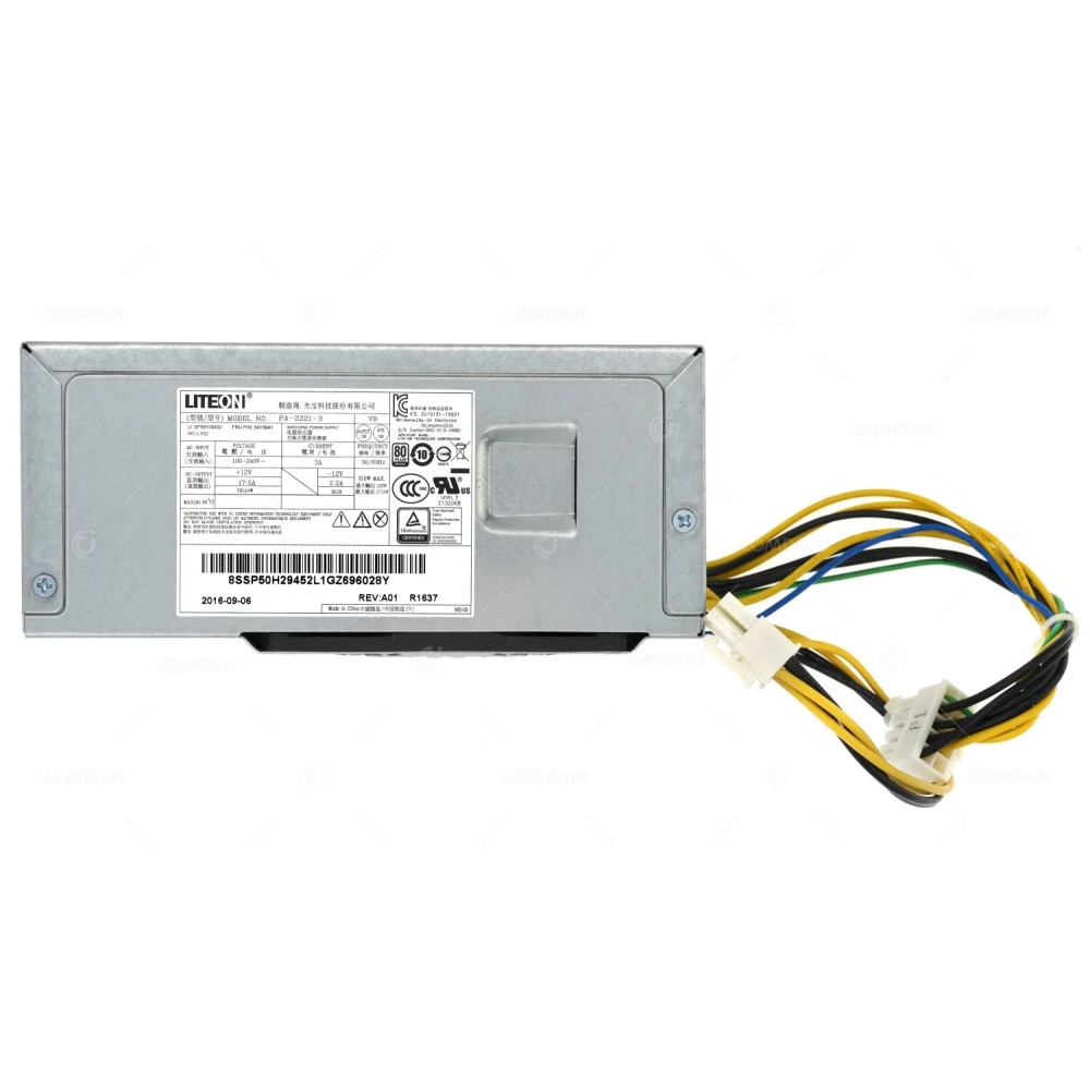 54Y8941 LENOVO 210W POWER SUPPLY FOR THINKCENTRE M700 SP50H29452