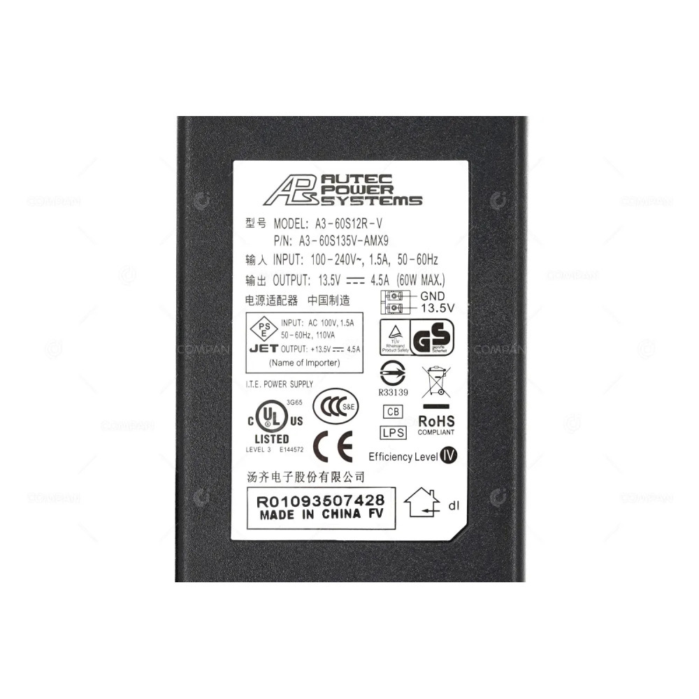 A3-60S135V-AMX9 APS MODEL:A3-60S12R-V 13.5V 4.5A A3-60S12R-V