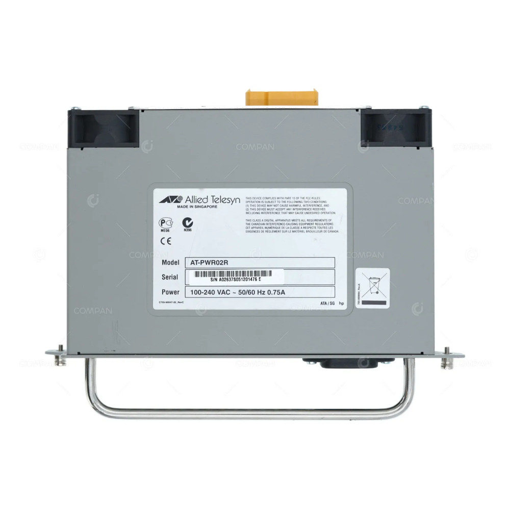 AT-PWR02R ALLIED TELESYS 180W POWER SUPPLY FOR AT-PWR02R C705-90047-20
