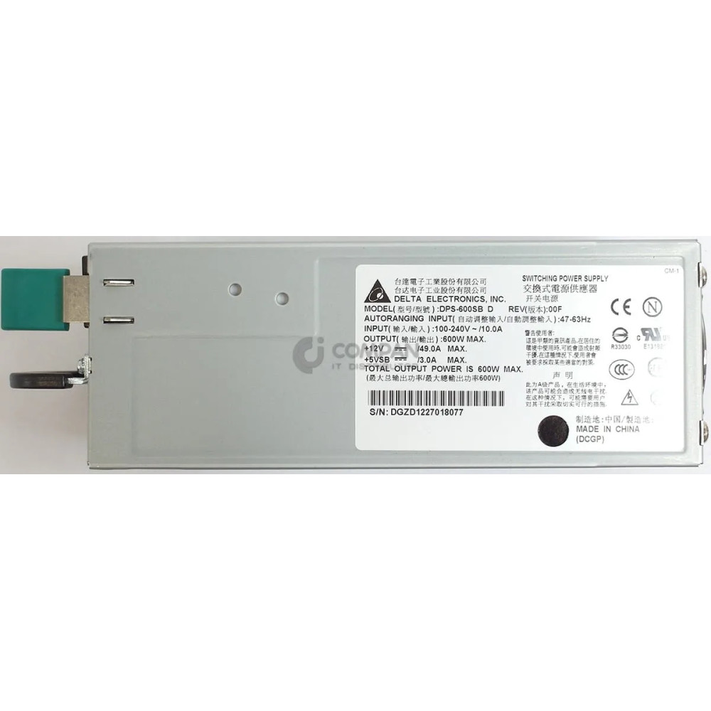 DPS-600SB INTEL POWER SUPPLY 600W FOR QNAP NAS SERVER TS-1679U -