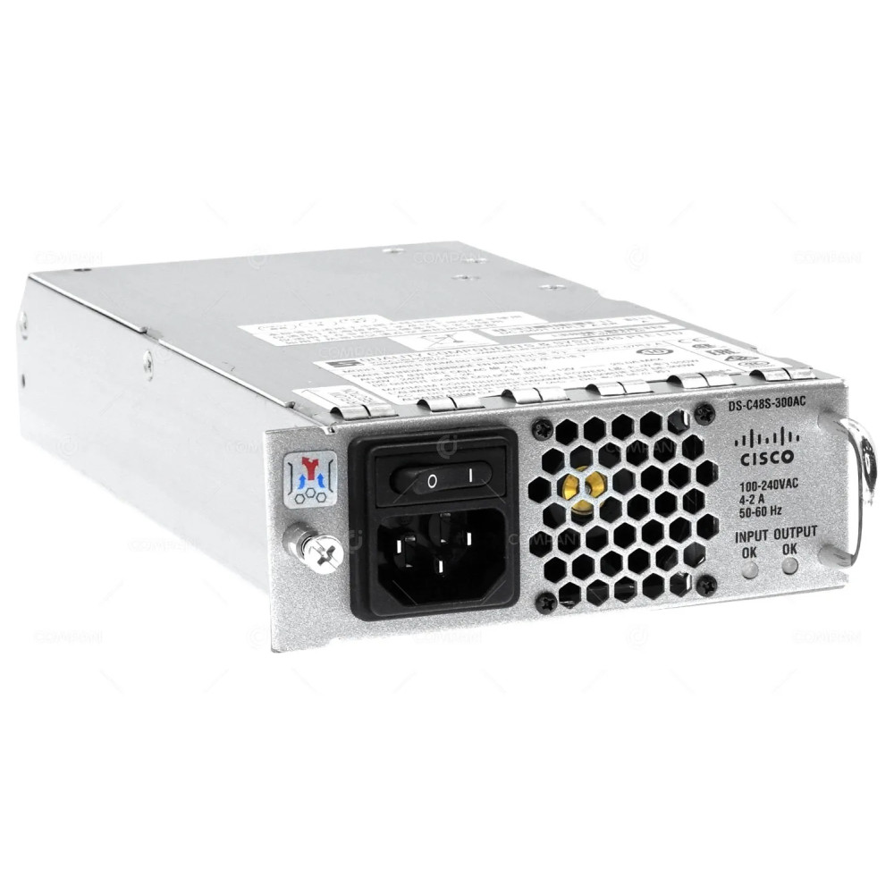 DS-C48S-300AC CISCO 300W PORT SIDE EXHAUST POWER SUPPLY FOR MDS 9148 DCJ3001-07PLF, 341-0706-01
