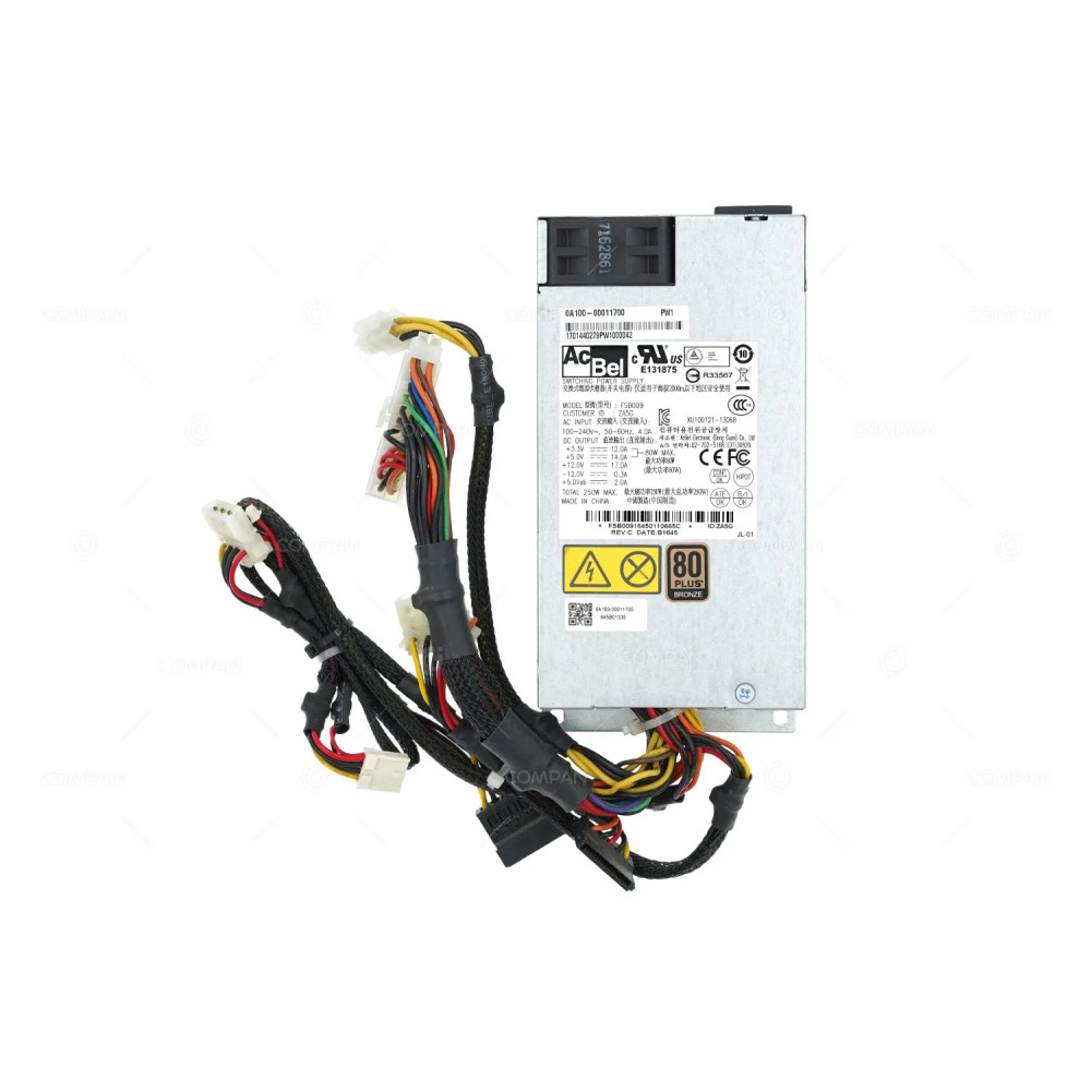 FSB009 ACBEL POWER SUPPLY 80 PLUS BRONZE 250W -