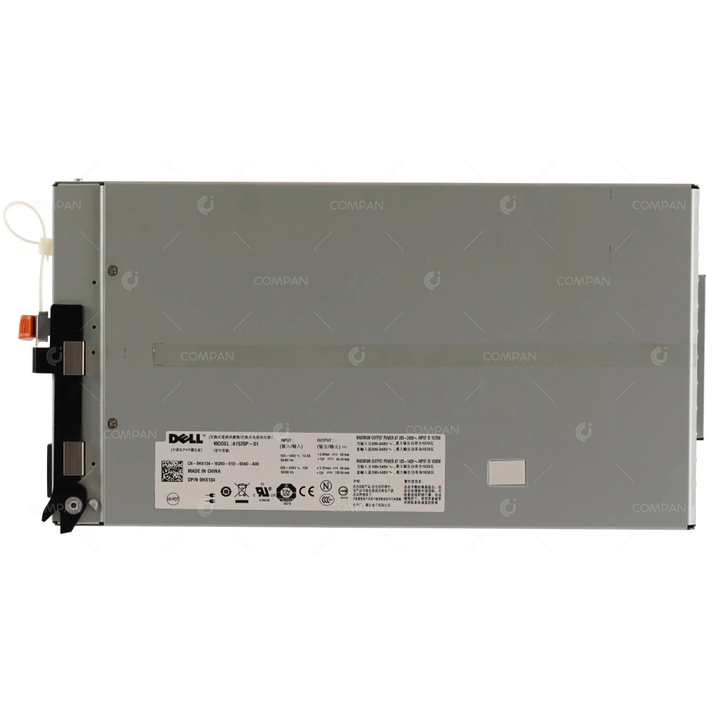 HX134 DELL POWER SUPPLY 1570W FOR R900 0HX134, A1570P-01,