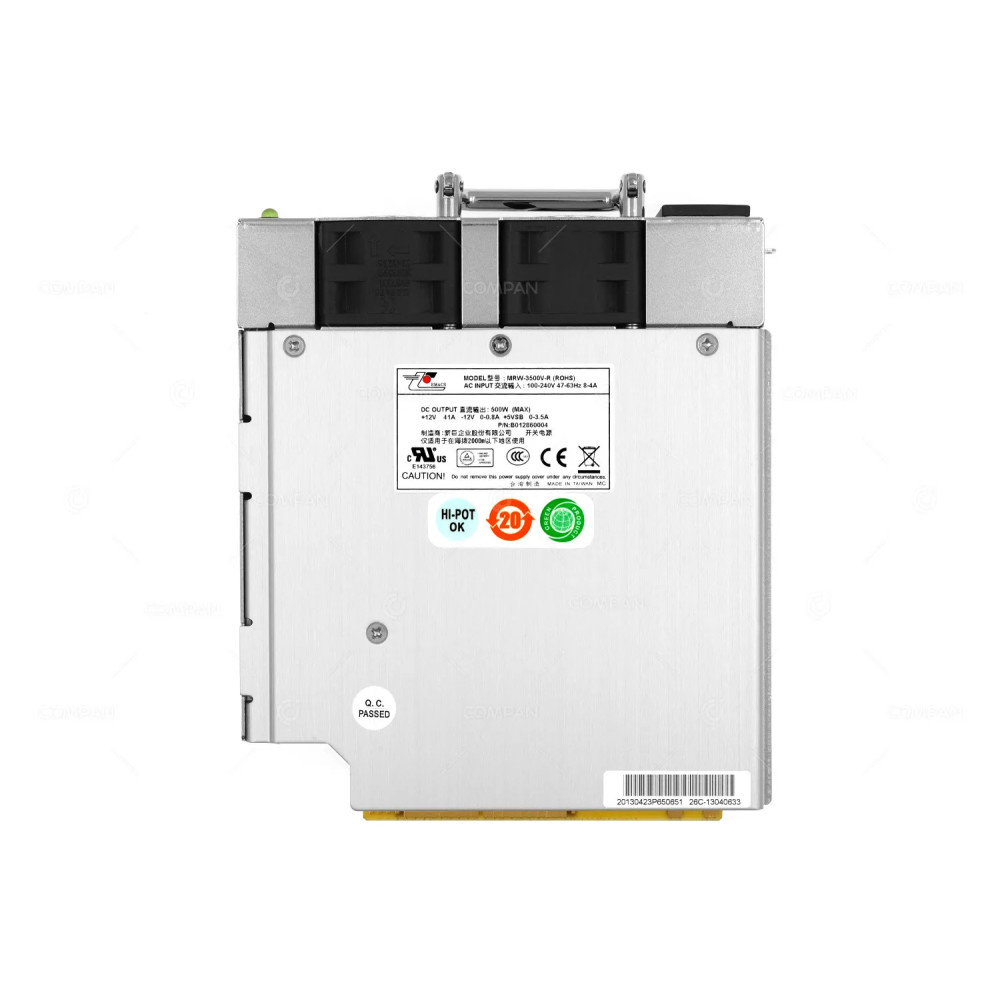 MRW-3500V-R EMACS 500W AC POWER SUPPLY FOR CHECK POINT DEFENSE PRO 4412 B012860004