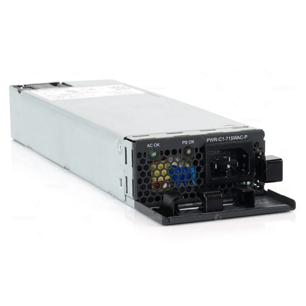 PWR-C1-715WAC-P-NEW CISCO POWER SUPPLY 715W 80 PLUS PLATINUM FOR CATALYST 9300L 3850 341-100577-01