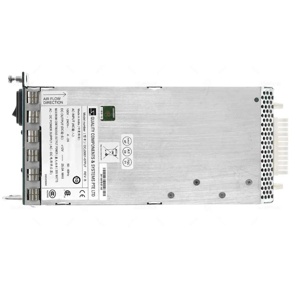 PWR-C49E-300AC-F CISCO POWER SUPPLY 300W PORT SIDE EXHAUST FOR CATALYST 4948E-F -