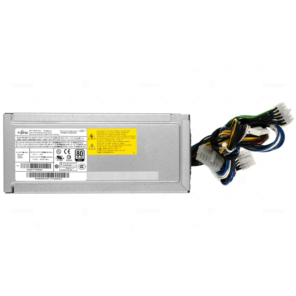 S26113-E588-V50 FUJITSU 1300W 80 PLUS GOLD PSU FOR CELSIUS R940POWER S26113-E588-V50-01, DPS-1300JB