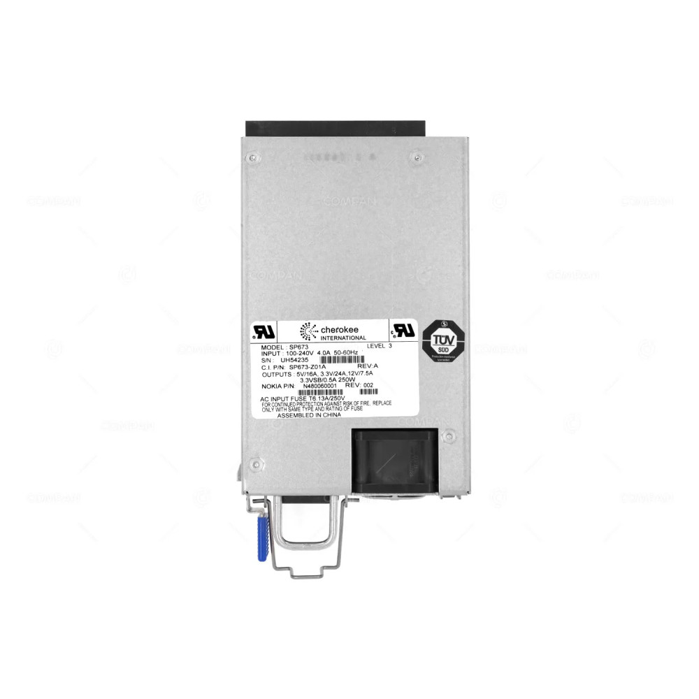 SP673-Z01ASP673 CHEROKEE 250W AC POWER SUPPLY FOR NOKIA IP690 SP673, N480060001