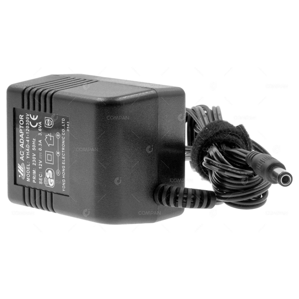 YHAD-41-120300V YONG HONG ELECTRONIC 3.6W 12V 0.3A AC/DC ADAPTER -