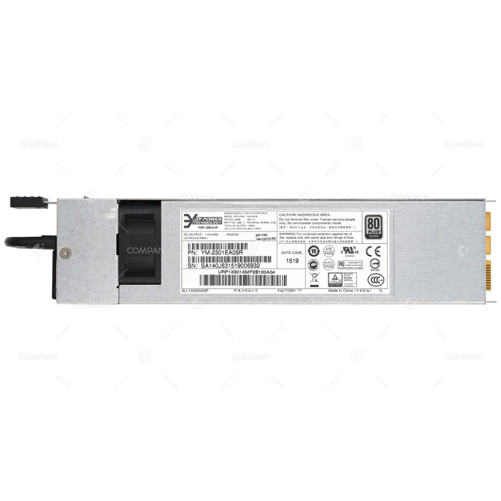 YM-2301E 3YPOWER 300W 80 PLUS SILVER AC POWER SUPPLY FOR FORTIMANAGER 1000D YM-2301EA05R, YM-2301EA03R