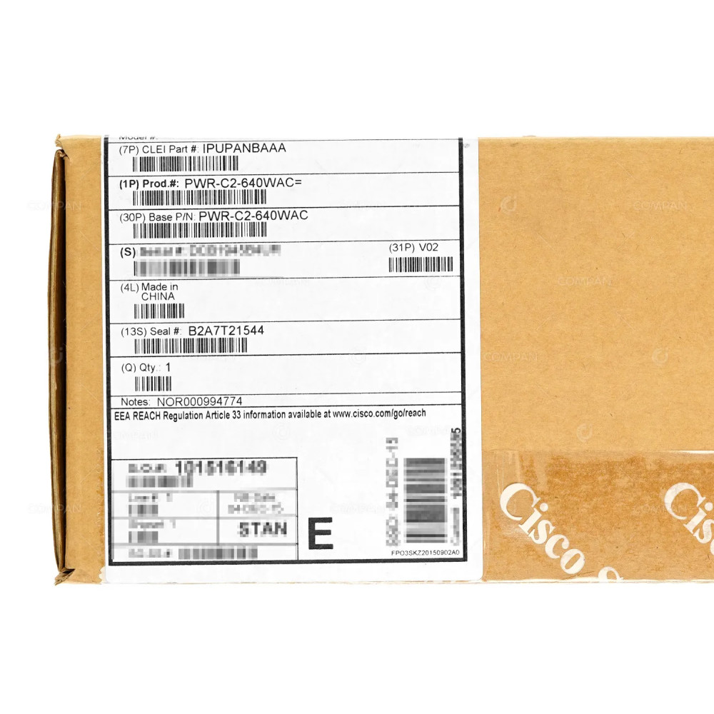 PWR-C2-640WAC NEW  CISCO POWER SUPPLY 640W FOR CISCO CATALYST 3650