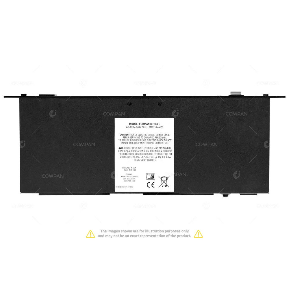 M-10XE  FURMAN M-10XE 1U 10A 10X C13 STANDARD POWER CONDITIONER