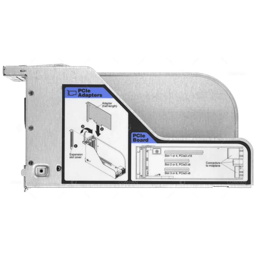 00D0053 IBM RISER PCIE EXPANSION BOARD HALF LENGTH FOR IBM SYSTEM X3850 X6