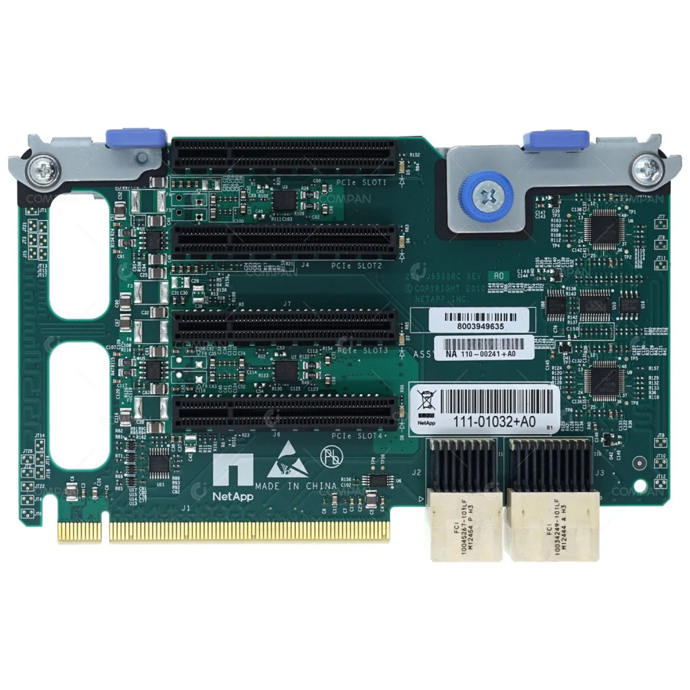 111-01032 NETAPP RISER CARD PCI-E FOR FAS6220 FAS6290 FAS6240 FAS6210 111-01032+B0,110-00241+A1,110-00241,111-01032+A0