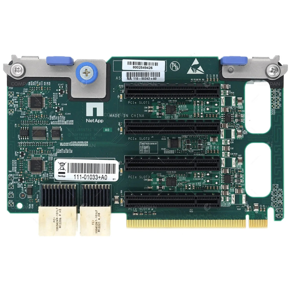 111-01033 NETAPP RISER CARD PCI-E FOR FAS6240 FAS6290 110-00242,111-01033+A0, 111-01033+B0