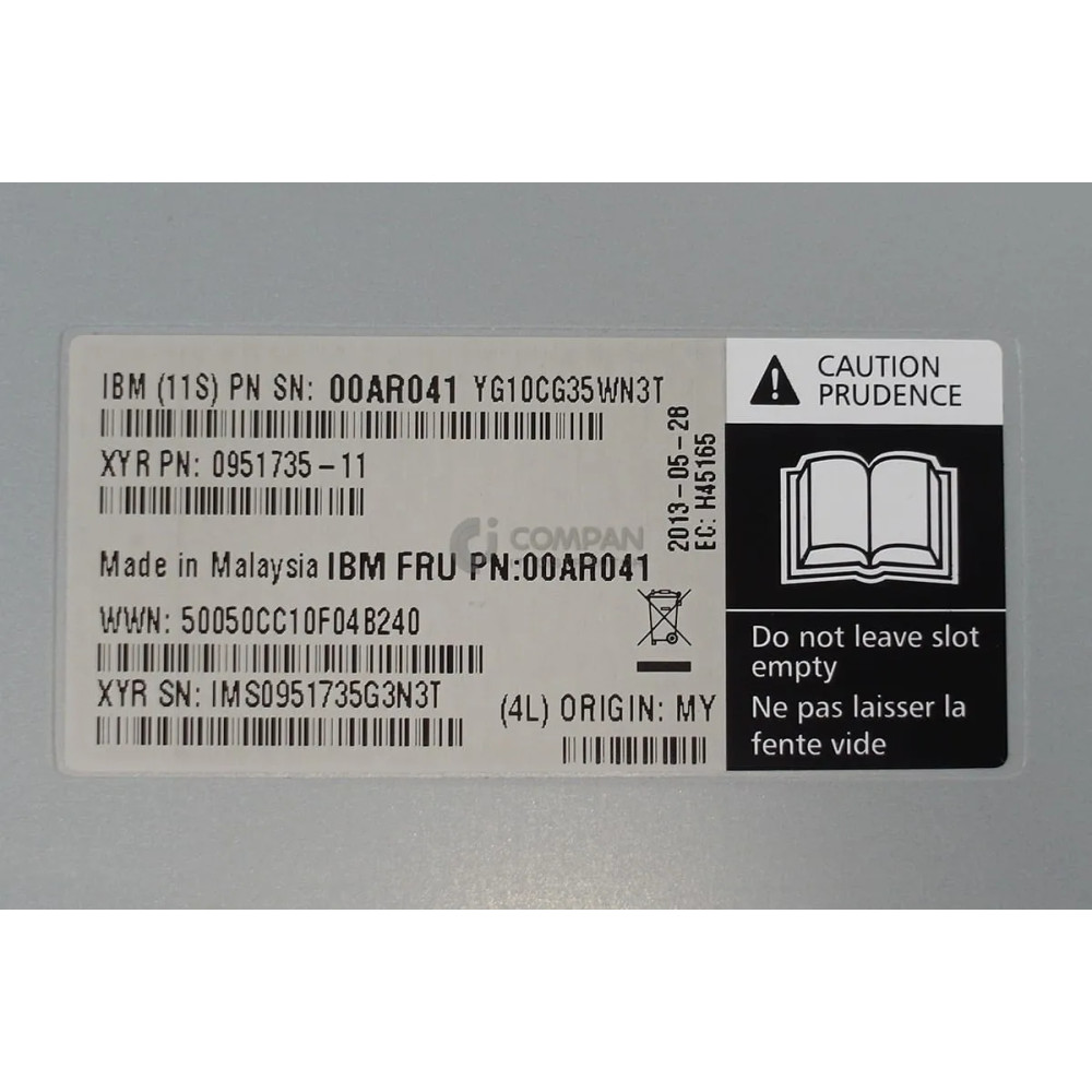 00AR041 IBM STORWIZE V7000 ESM CONTROLLER MODULE - 0951735-11