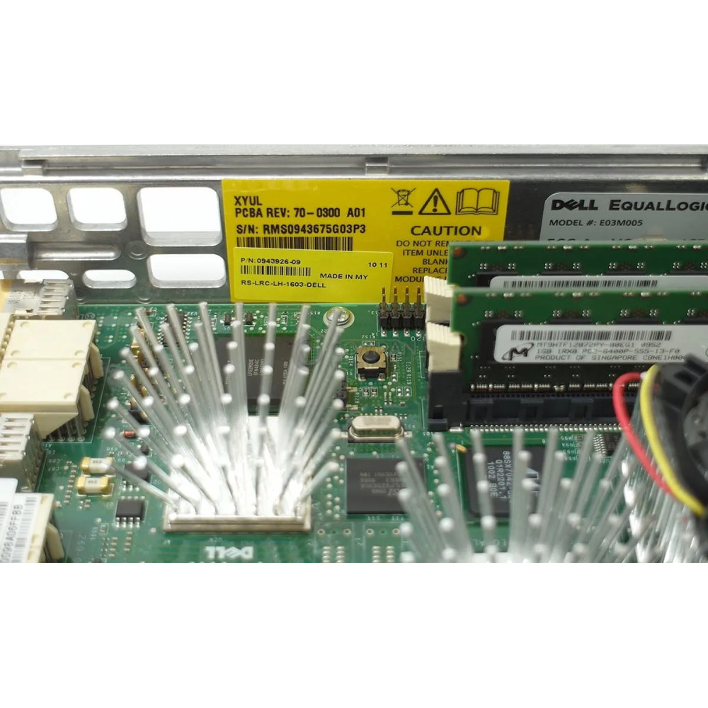 0943926-09 DELL 10GB CONTROLLER MODULE FOR DELL EQUALLOGIC PS6010 TYPE 10