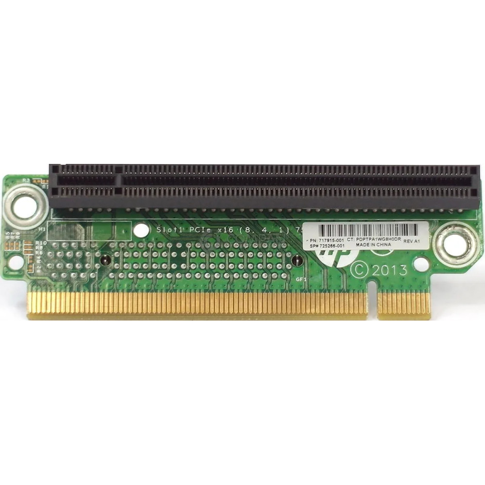 725266-001 HP RISER BOARD PCI-E X16 FOR DL320E G8 717915-001