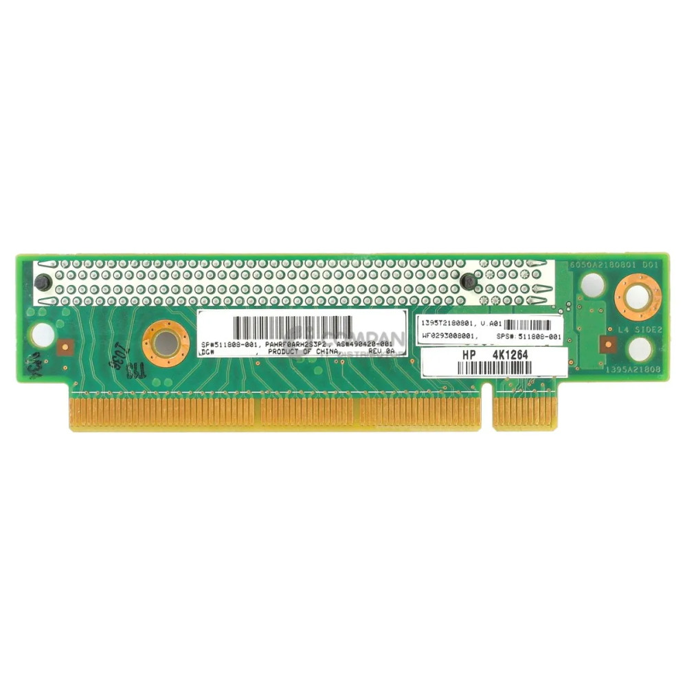 511808-001 HP RISER BOARD 1U PCIE 2.0 X16 FOR DL160 G6 DL320 G6 490420-001