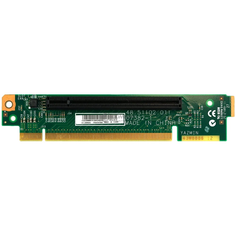 43V7066 IBM RISER CARD PCI-X FOR X3550 M2 43W8880