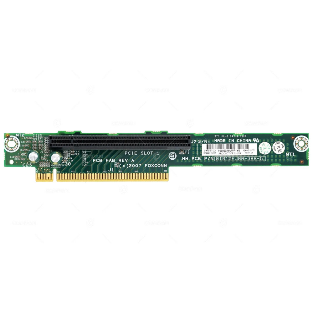 457871-001 HP RISER BOARD PCI-E X16 FOR DL160 G5 445124-001