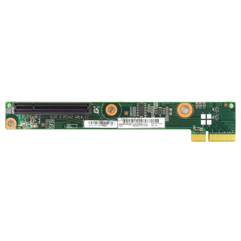685186-001 HP RISER BOARD PCI X8  LOW PROFILE FOR  DL360E G8 647416-001