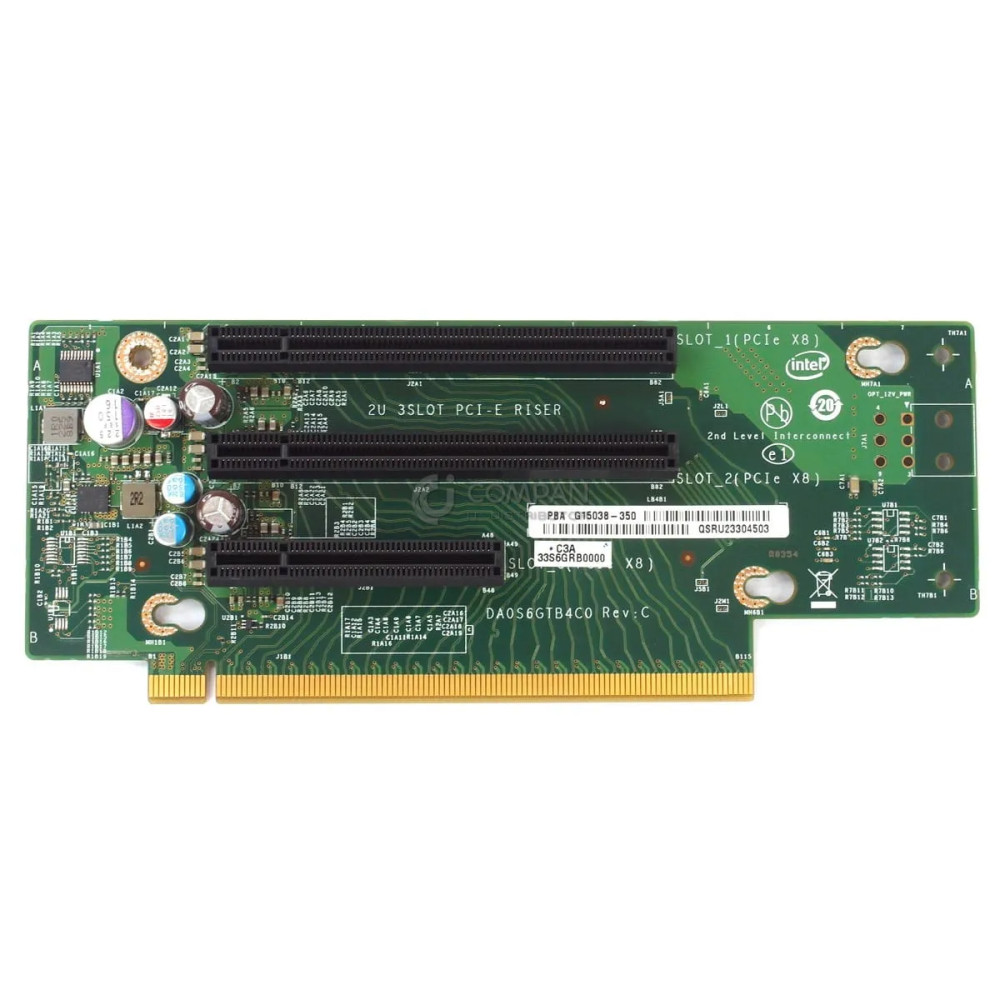 G15038-350 INTEL 2U RISER CARD 3-SLOT PCI-E C3A33S6GRB0000
