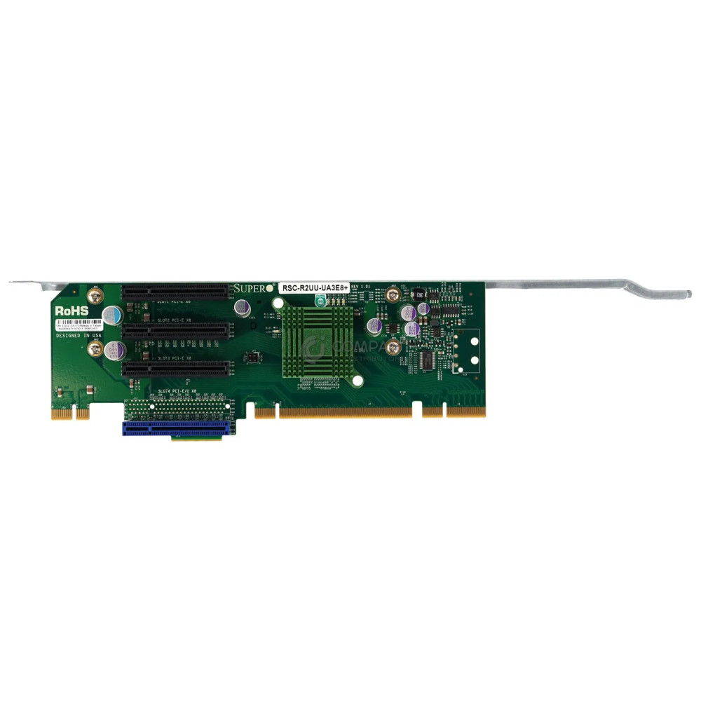 RSC-R2UU-UA3E8 SUPERMICRO 4-BAY 2U PCI-E X8 RISER CARD -