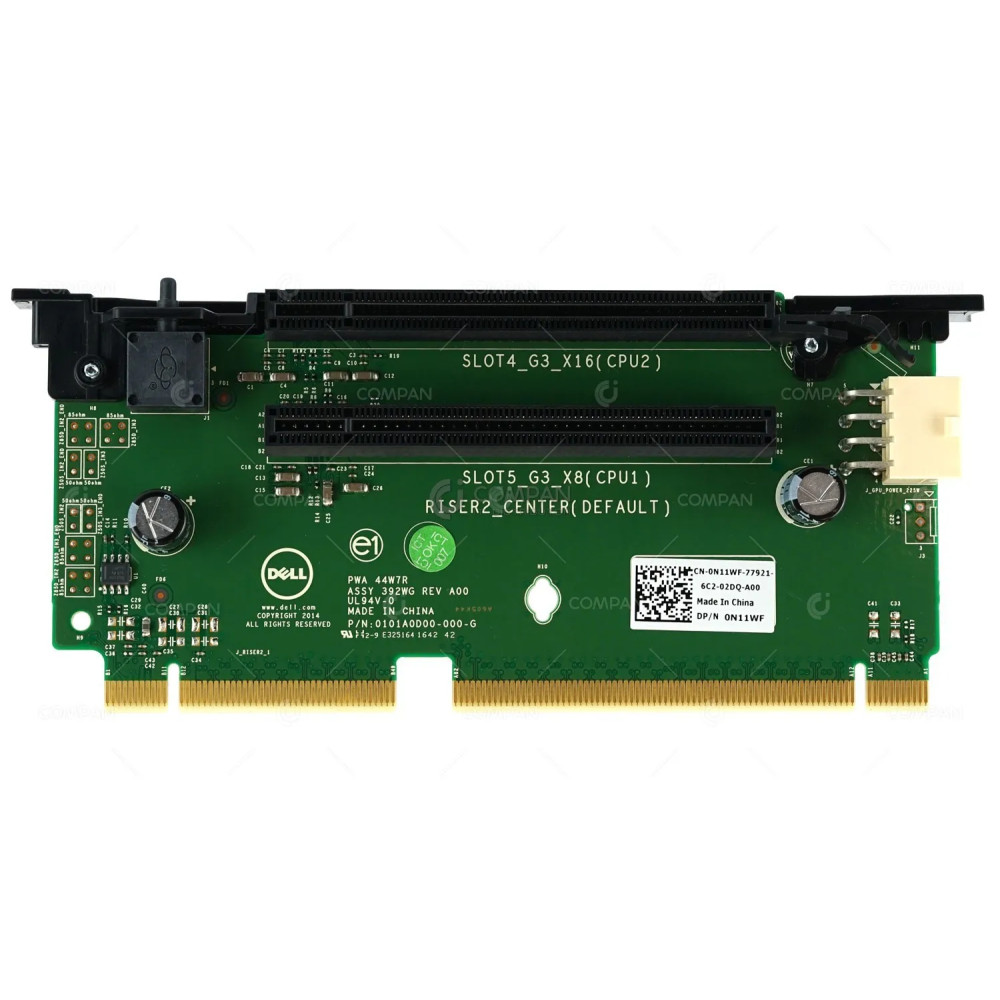 N11WF DELL RISER 2 CARD PCIE 0101A0D00-000-G