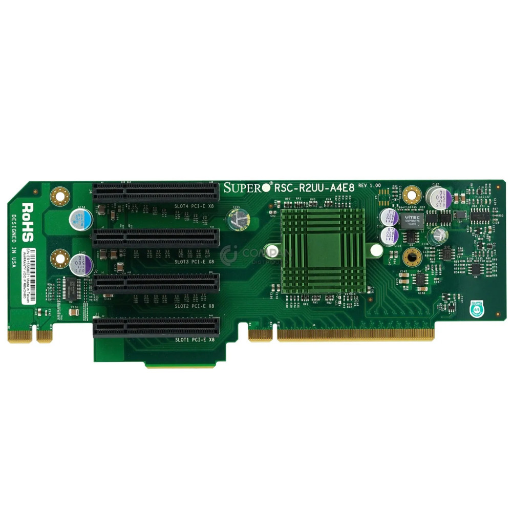 RSC-R2UU-A4E8 SUPERMICRO 2U RISER CARD 4 x PCI-E X8