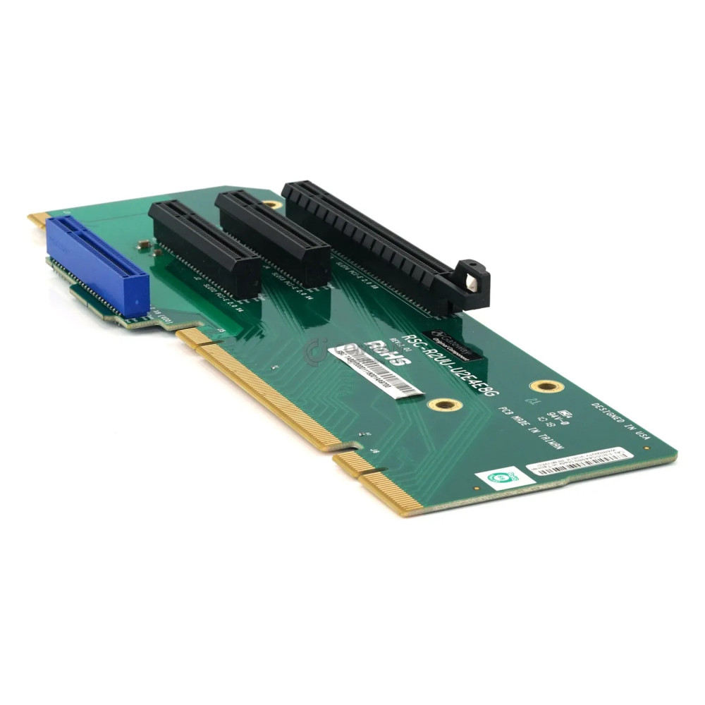 RSC-R2UU-U2E4E8G SUPERMICRO 2U RISER CARD 2-SLOT PCIE 2.0 X4 2-SLOT PCIE 2.0 X8