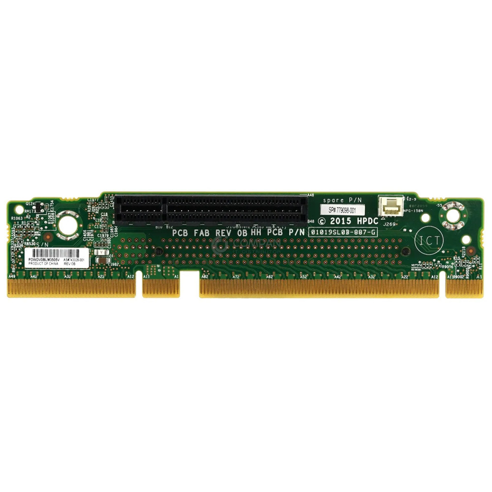 779098-001 HP PCIE 3.0 CPU1 RISER CARD FOR HP PROLIANT DL160 G9
