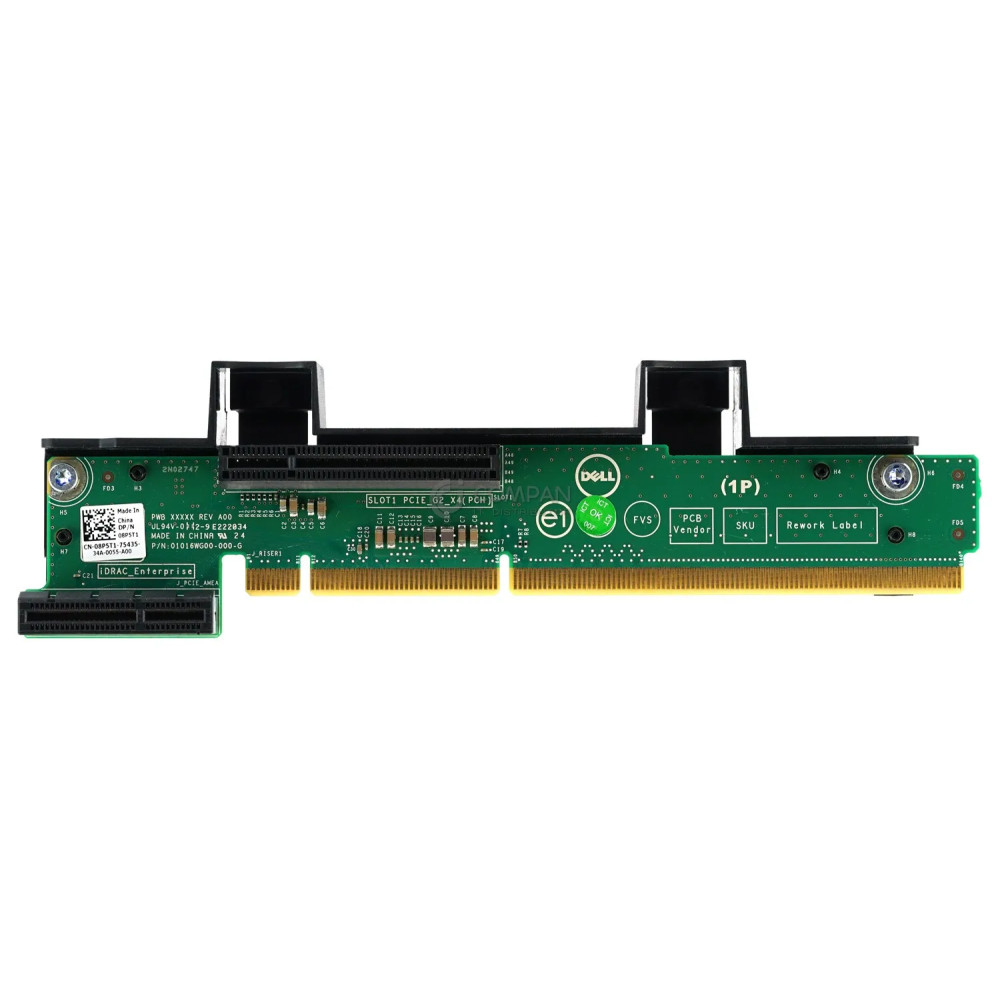 8P5T1 DELL RISER CARD 1-PORT PCI-E X4 FOR POWEREDGE R520 08P5T1