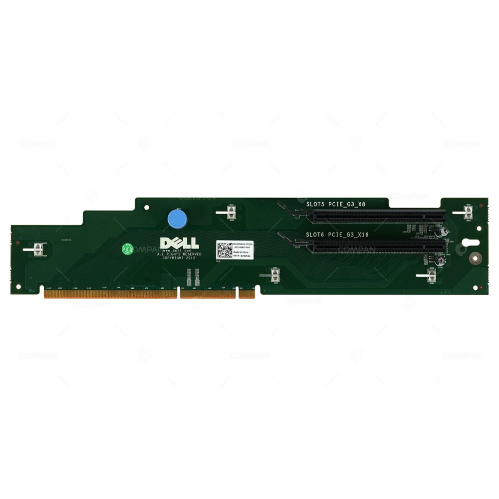 7XM41 DELL RISER BOARD 2-SLOT 1XPCIE X8 1XPCIE X16 FOR PRECISION R7610 07XM41