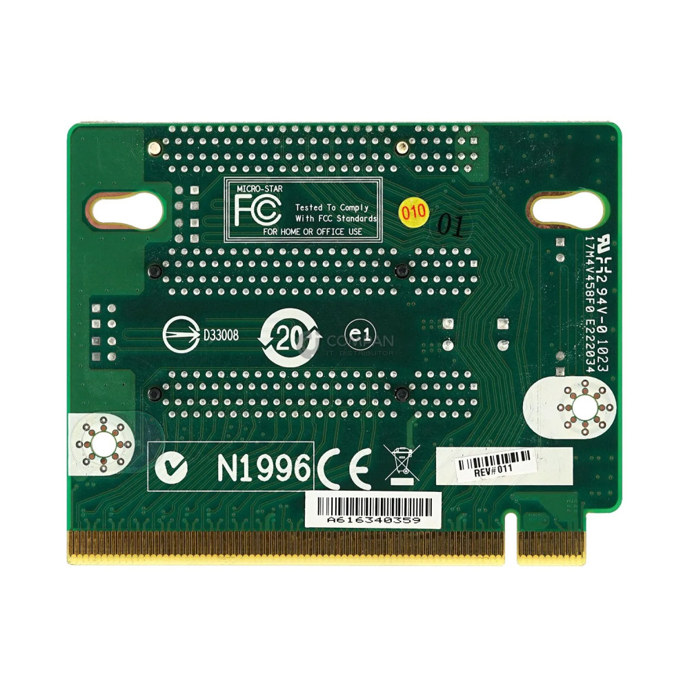 MS-95S7 NEC RISER CARD 3-SLOT 1C PCIE2X8 2C PCIE2X4 3C PCIEX4 195S7-10