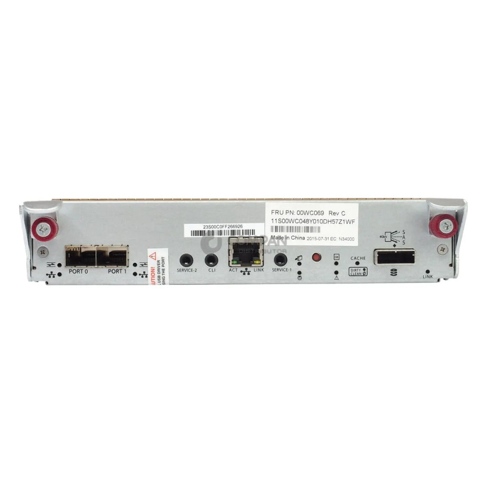 00WC069 LENOVO STORAGE FC/ISCSI RAID CONTROLLER FOR S2200 - 00WC048