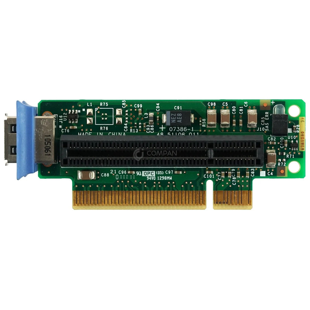 43V7067 IBM RISER CARD PCI-E SAS SATA FOR 3550 3650 M2 43W8888