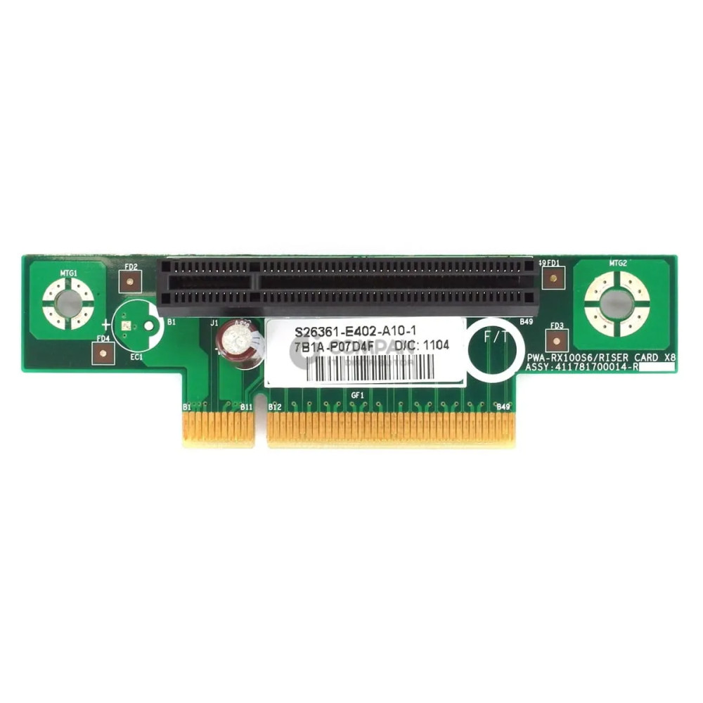 S26361-E402-A10 FUJITSU RISER CARD PCI-E FOR RX100 S6 -