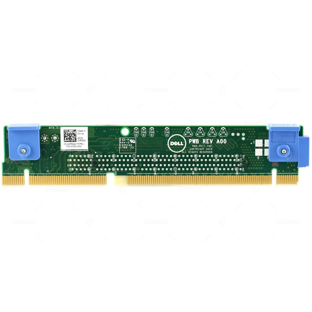JR5D2 DELL RISER CARD 2 SLOT 1 G3 PCI-E 3.0 X8 FOR POWEREDGE R630 G13