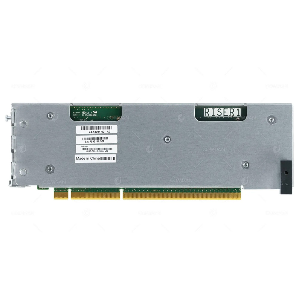UCSC-PCI-1C-240M4 CISCO PCIE 2U RISER 1 2 SLOT SATA SFF 2.5  1X PCIE X8 1X PCIE X16 FOR HX240C UCS C240 M4 74-13091-02, CS073-125669