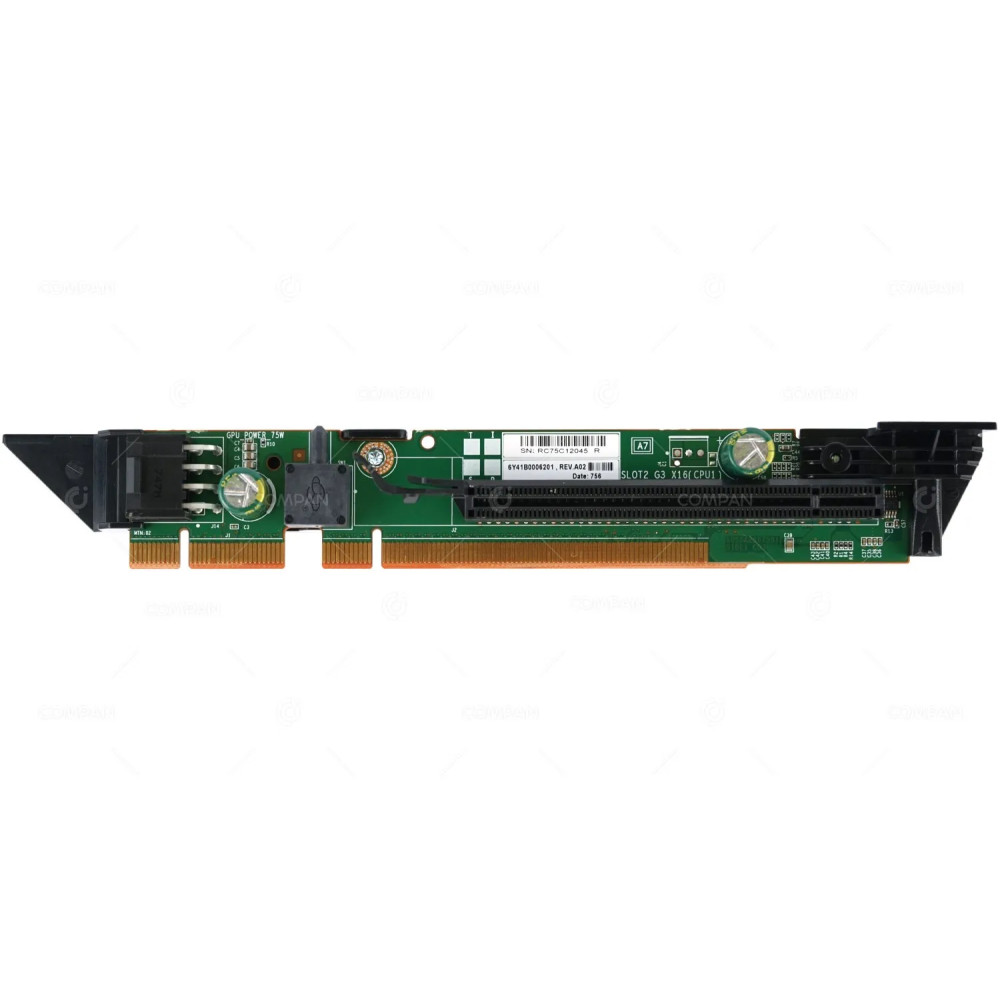 6R1H1 DELL RISER CARD 3 SINGLE SLOT2 G3 PCIE 3.0 X16 CPU1 8-PIN GPU POWER CONNECTOR