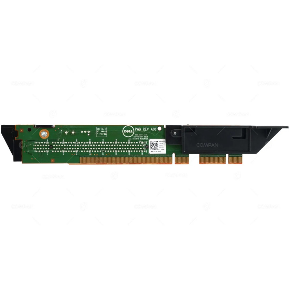 6R1H1 DELL RISER CARD 3 SINGLE SLOT2 G3 PCIE 3.0 X16 CPU1 8-PIN GPU POWER CONNECTOR