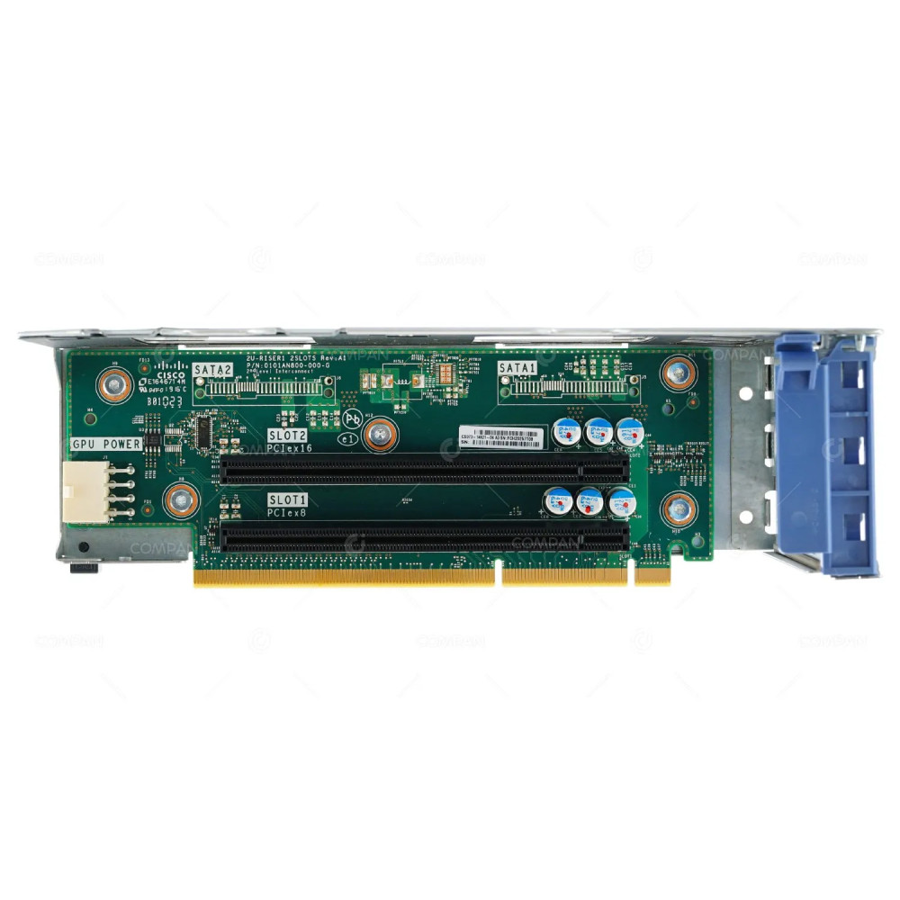 UCSC-PCI-1A-240M4 CISCO RISER1 CARD 2 SLOTS: SLOT 1 PCIE X8 SLOT 2 PCIE X16 WITH CAGE FOR UCS C240 M4 74-13089-02, CS073-14921-04, CSO73-14921-04