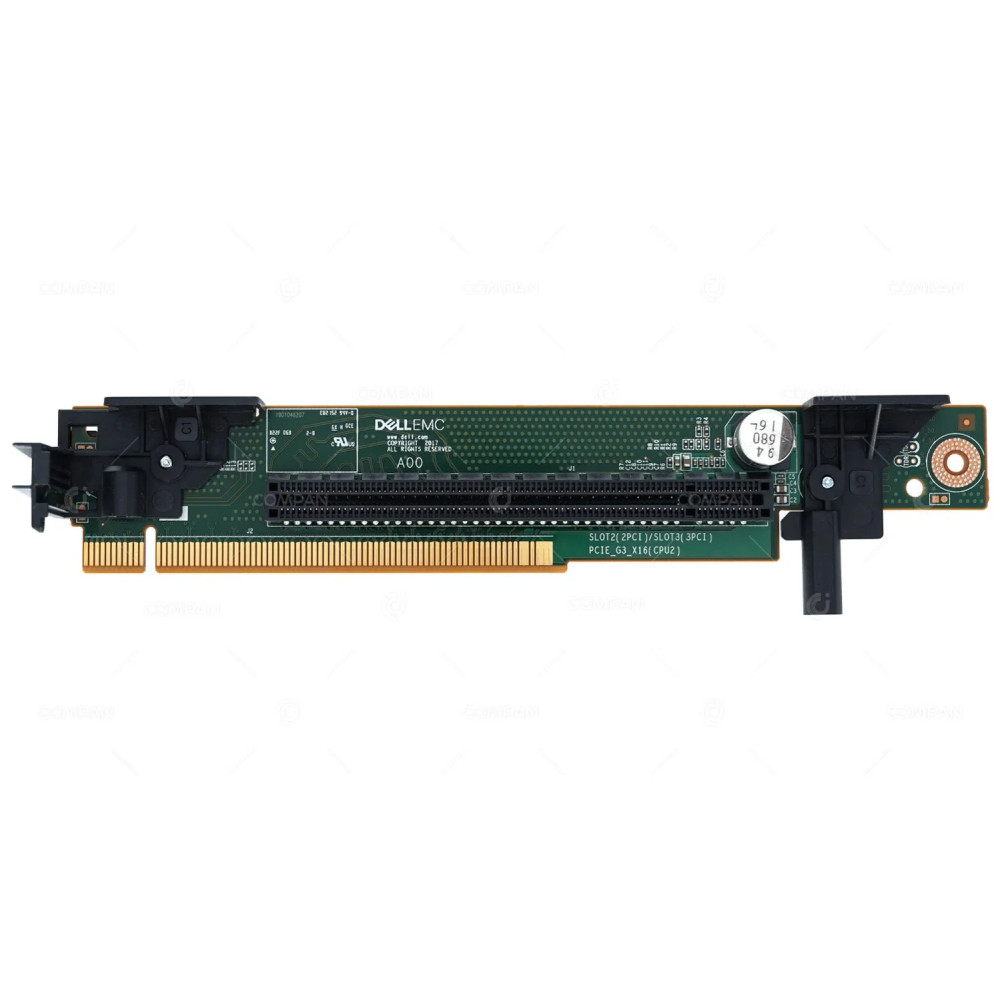 W6D08 DELL RISER2 BOARD PCI-E X16 1 SLOT FOR POWEREDGE R640 G14 0W6D08, FFPJP, UL94V-0