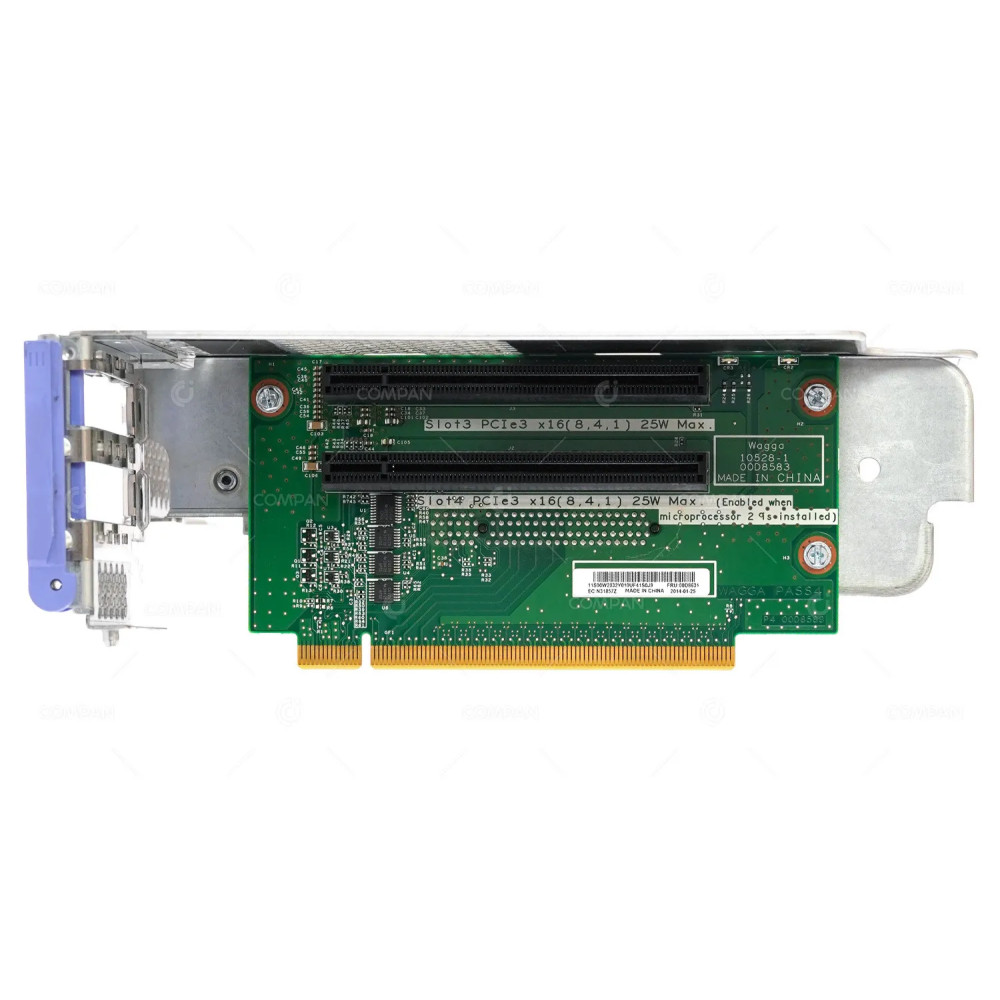 00D8631 IBM RISER CARD SLOT 3-5 FOR X3630 M4 00W2032, 00D8583